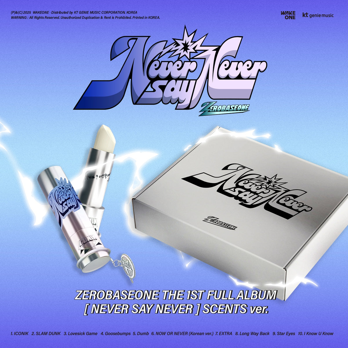 ZEROBASEONE | 제로베이스원 | 1st Full Album [ NEVER SAY NEVER ] Scents Ver