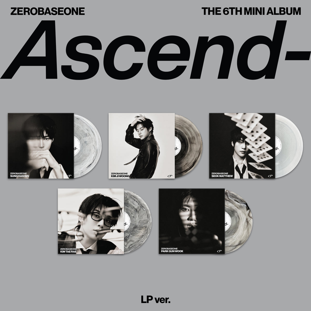 ZEROBASEONE | 제로베이스원 | 6th Mini Album [ ASCEND- ] LP Ver
