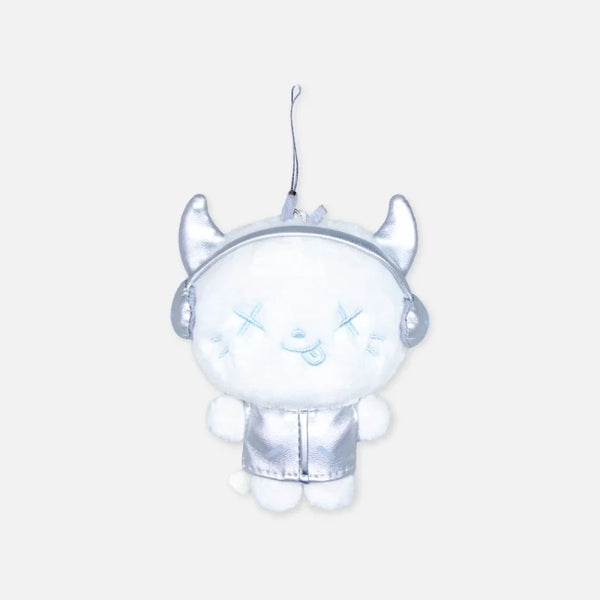 AESPA | 에스파 | aespa LIVE TOUR 'SYNK: aeXIS LINE' MD [ FANLIGHT DOLL KEYRING (SILVER Ver) ]