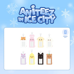 ATEEZ X ANITEEZ | 에이티즈 x  애니티즈 | ANITEEZ IN ICE CITY [ PHOTOCARD HOLDER KEYRING ]