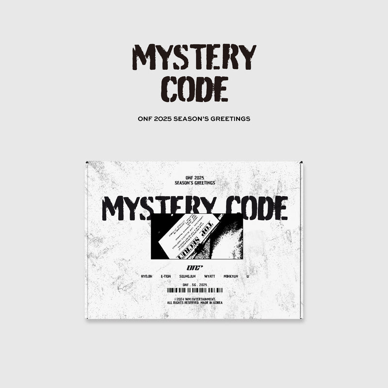 ONF | 온앤오프  | 2025 SEASON'S GREETINGS [ MYSTERY CODE ]