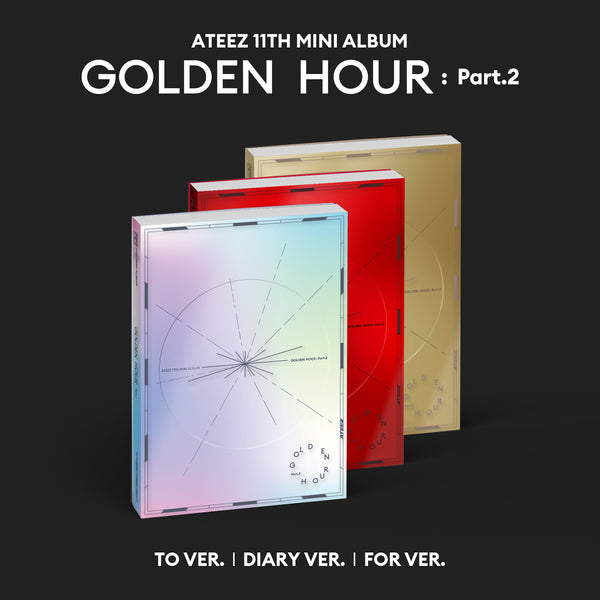 ATEEZ | 에이티즈 | 11th EP [ GOLDEN HOUR: PART 2 ] + POB