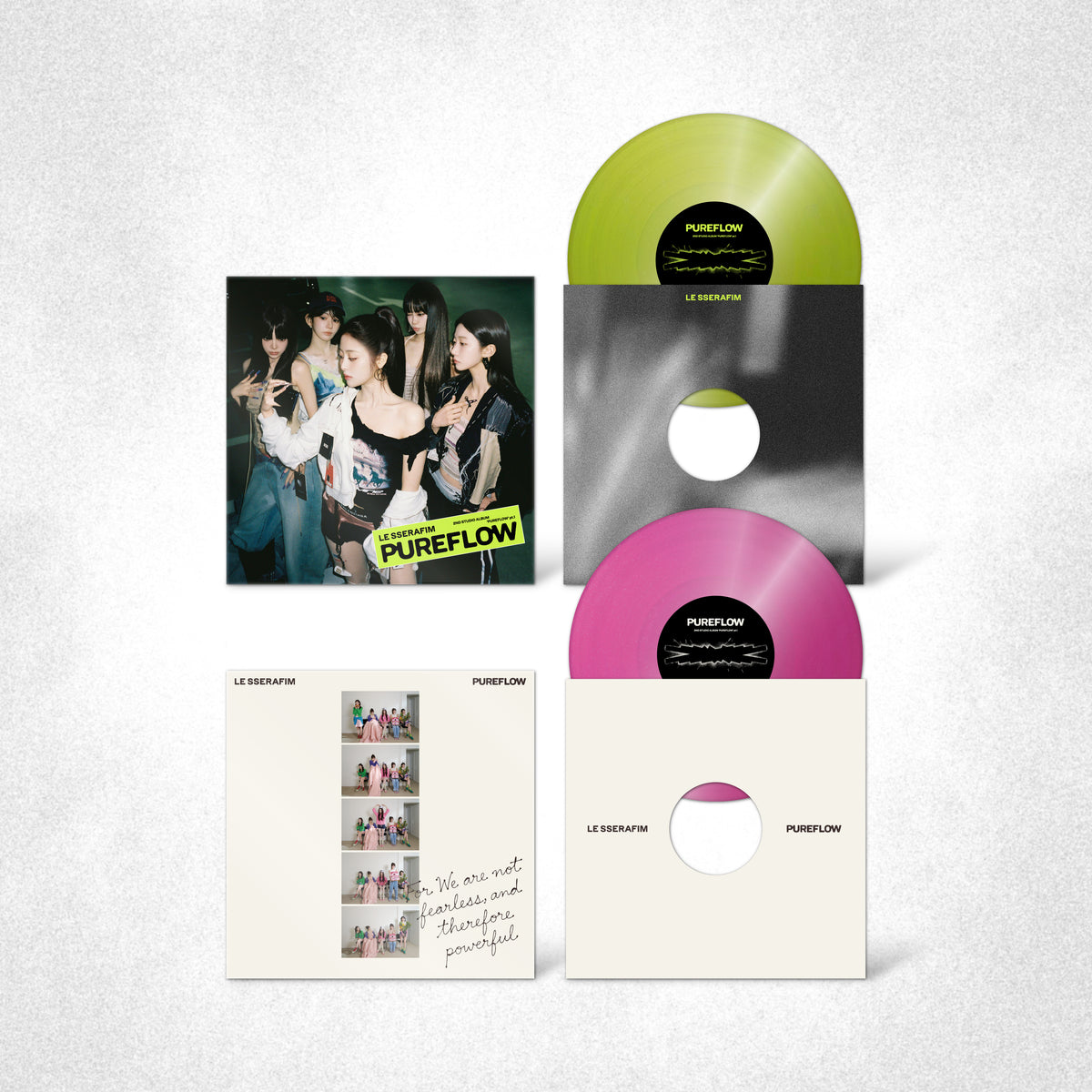 LE SSERAFIM | 르세라핌 | 2nd Studio Album [ PUREFLOW pt.1 ] Vinyl Ver