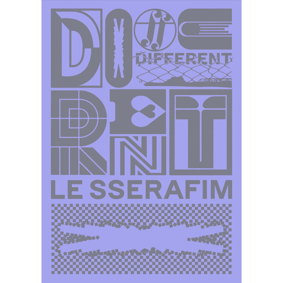 LE SSERAFIM | 르세라핌 | 4th Japan Single [ DIFFERENT ] Limited A Edition (OFFBEAT CLOVE)