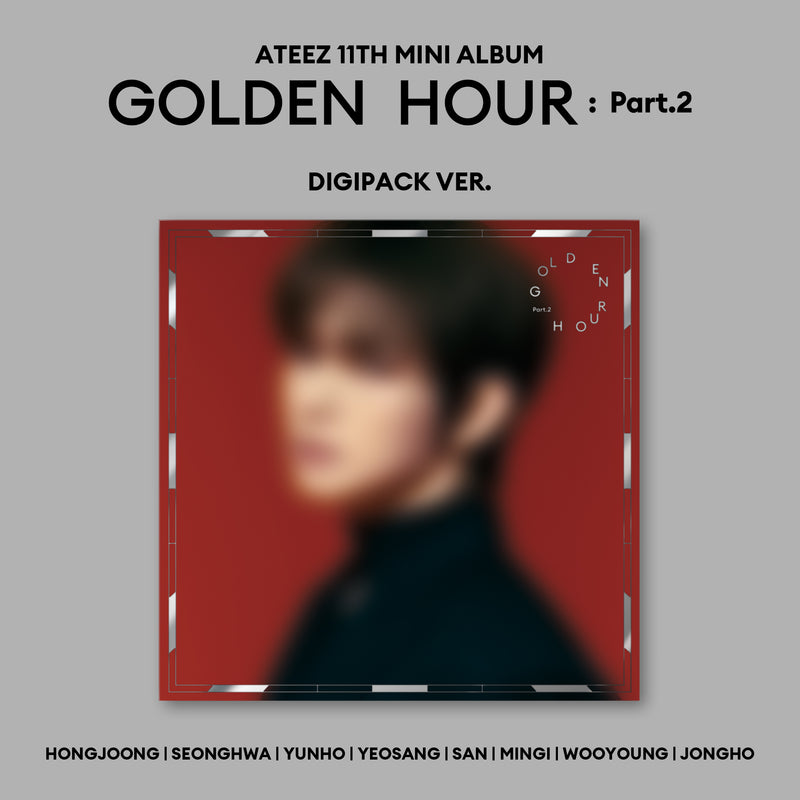 ATEEZ | 에이티즈 | 11th EP [ GOLDEN HOUR: PART 2 ] Digipack Ver