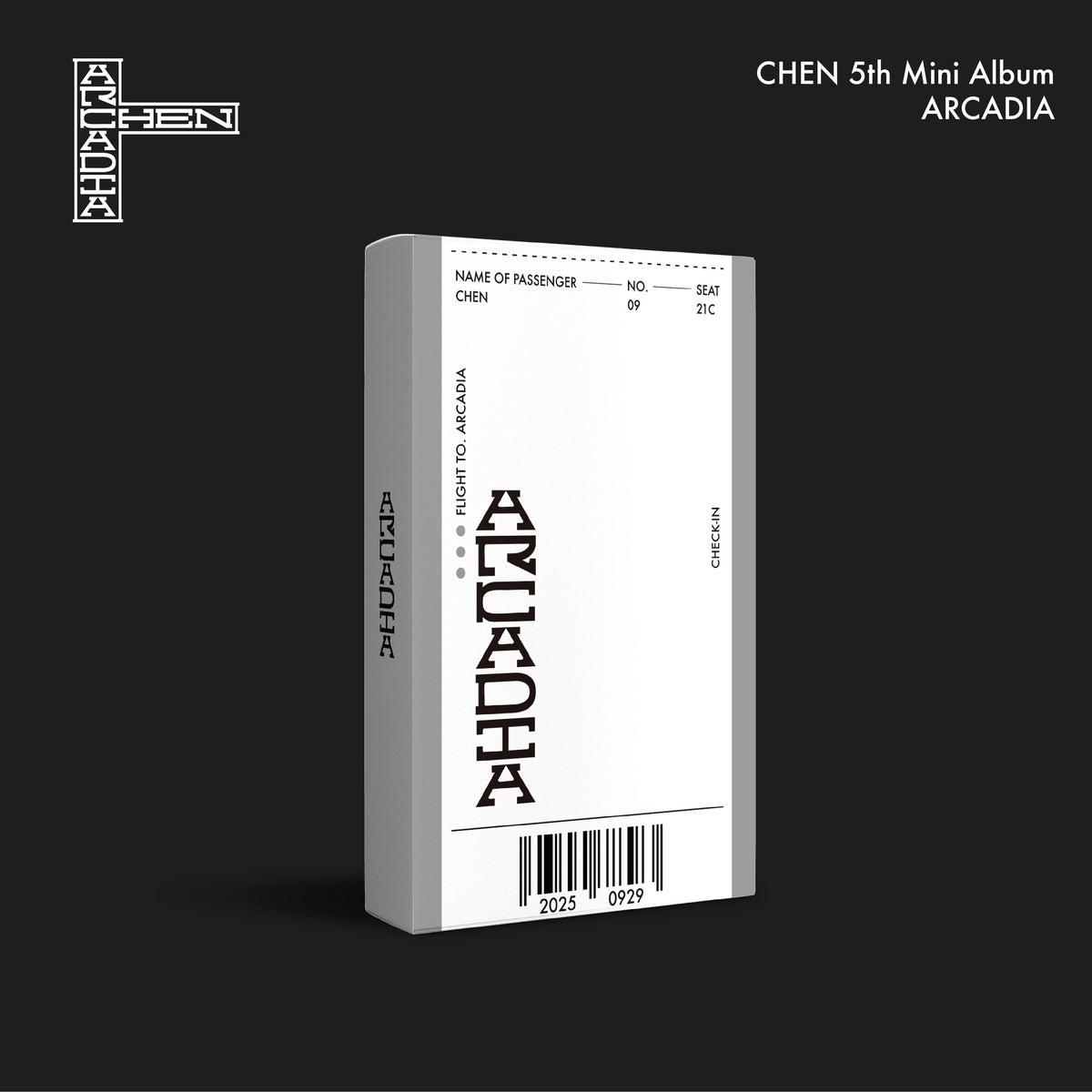 CHEN | 첸 | 5th Mini Album [ ARCADIA ] Kiwee Ver