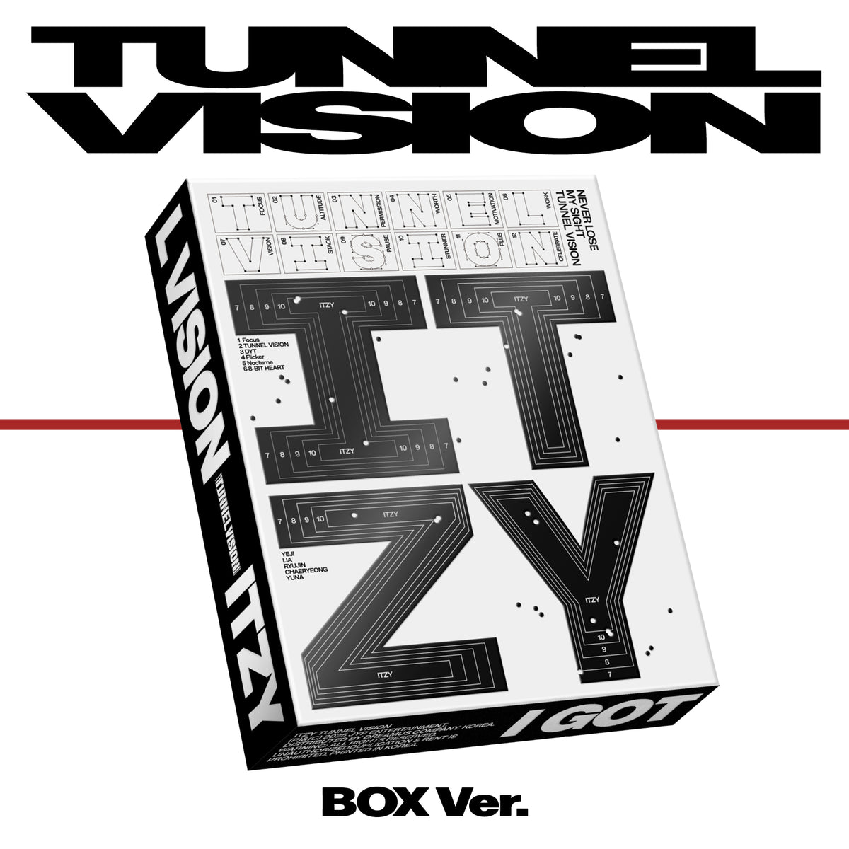 ITZY | 있지 | [ TUNNEL VISION ] Box Ver