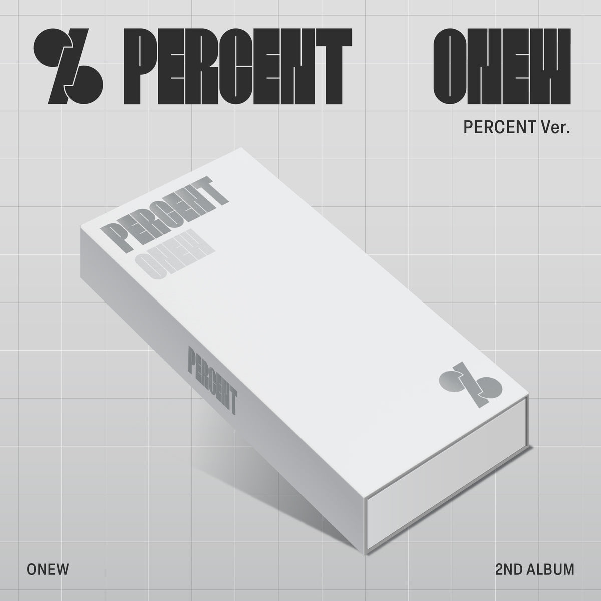ONEW | 온유 | 2nd Full Album [ PERCENT ] Percent Ver