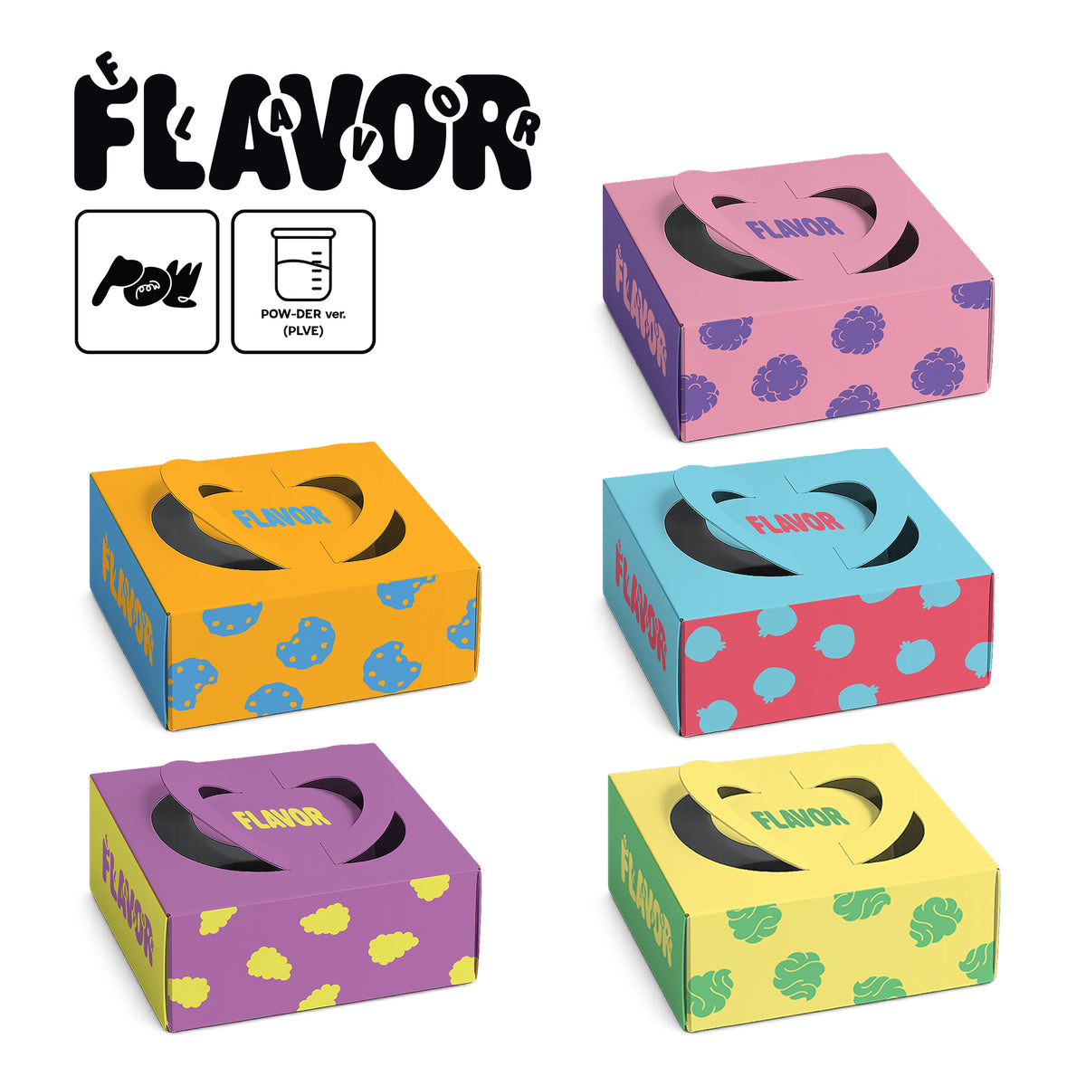 POW | 파우 | Single Album [ FLAVOR ] POW-DER Ver
