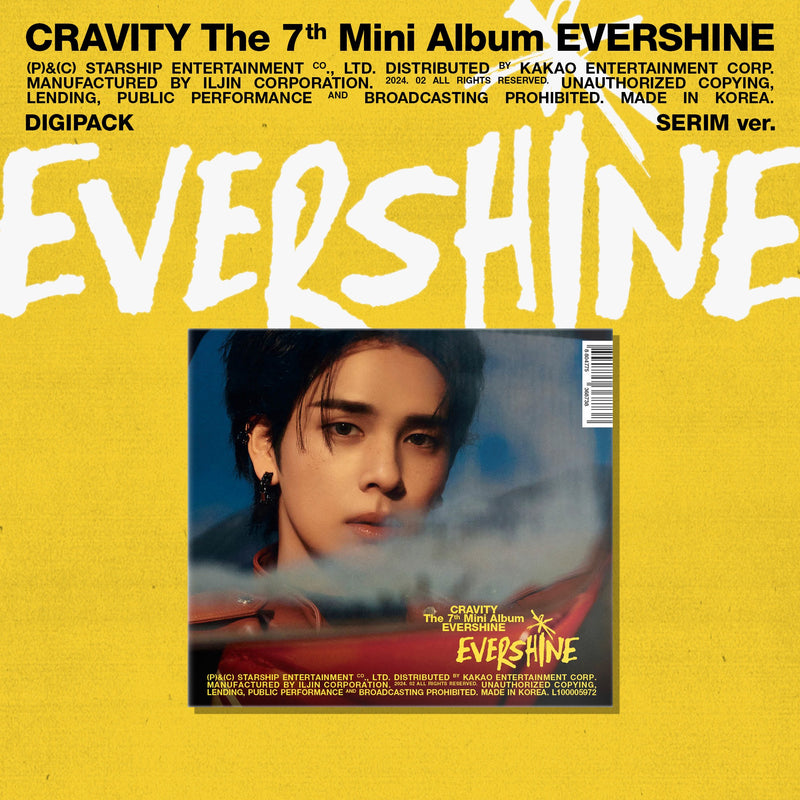 CRAVITY | 크래비티 | 7th Mini Album [ EVERSHINE ] Digipack Ver