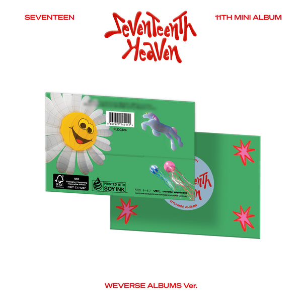 SEVENTEEN | 세븐틴 | 11th Mini Album [ SEVENTEENTH HEAVEN ] Weverse Album Ver