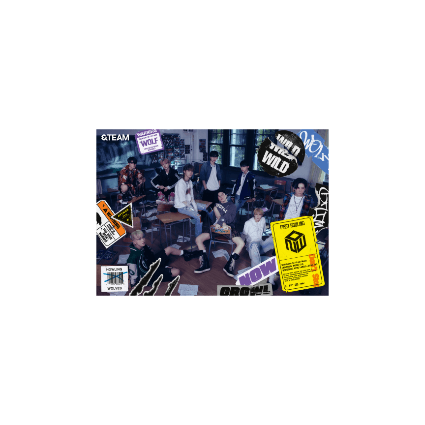 &TEAM | 앤팀 | 1st Album [ FIRST HOWLING : NOW ] Limited A Ver