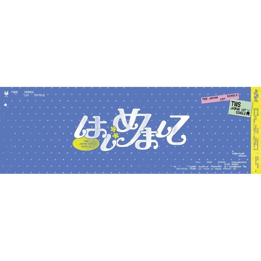 TWS | 투어스 | 1st Japan Single [ はじめまして (HAJIMEMASHITE) ] Limited A Ver