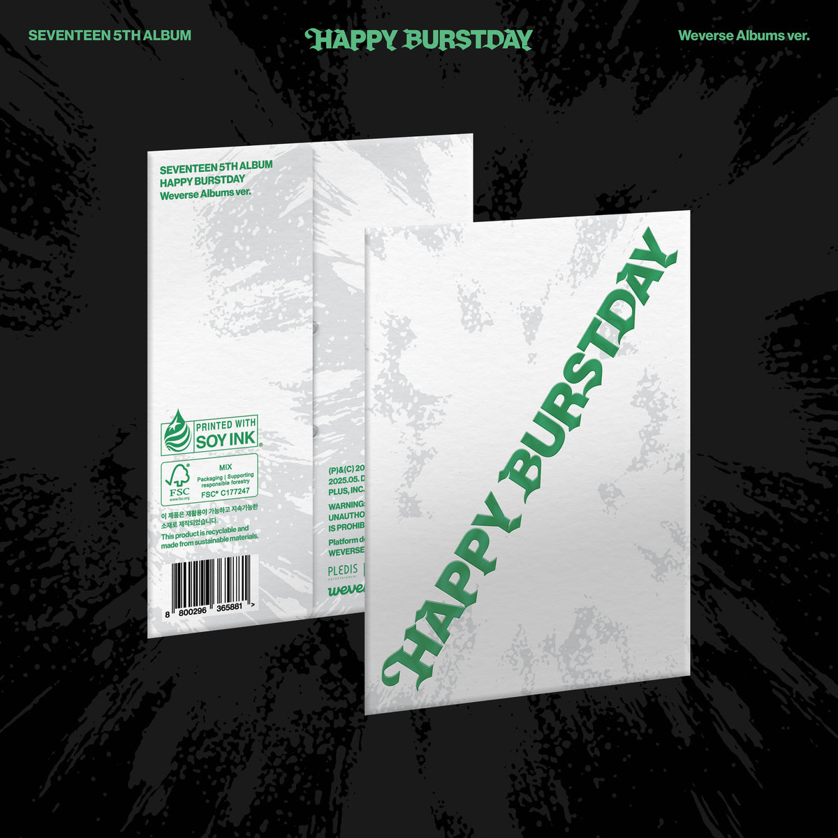 SEVENTEEN | 세븐틴 | 5th Album [ HAPPY BURSTDAY ] Weverse Album Ver