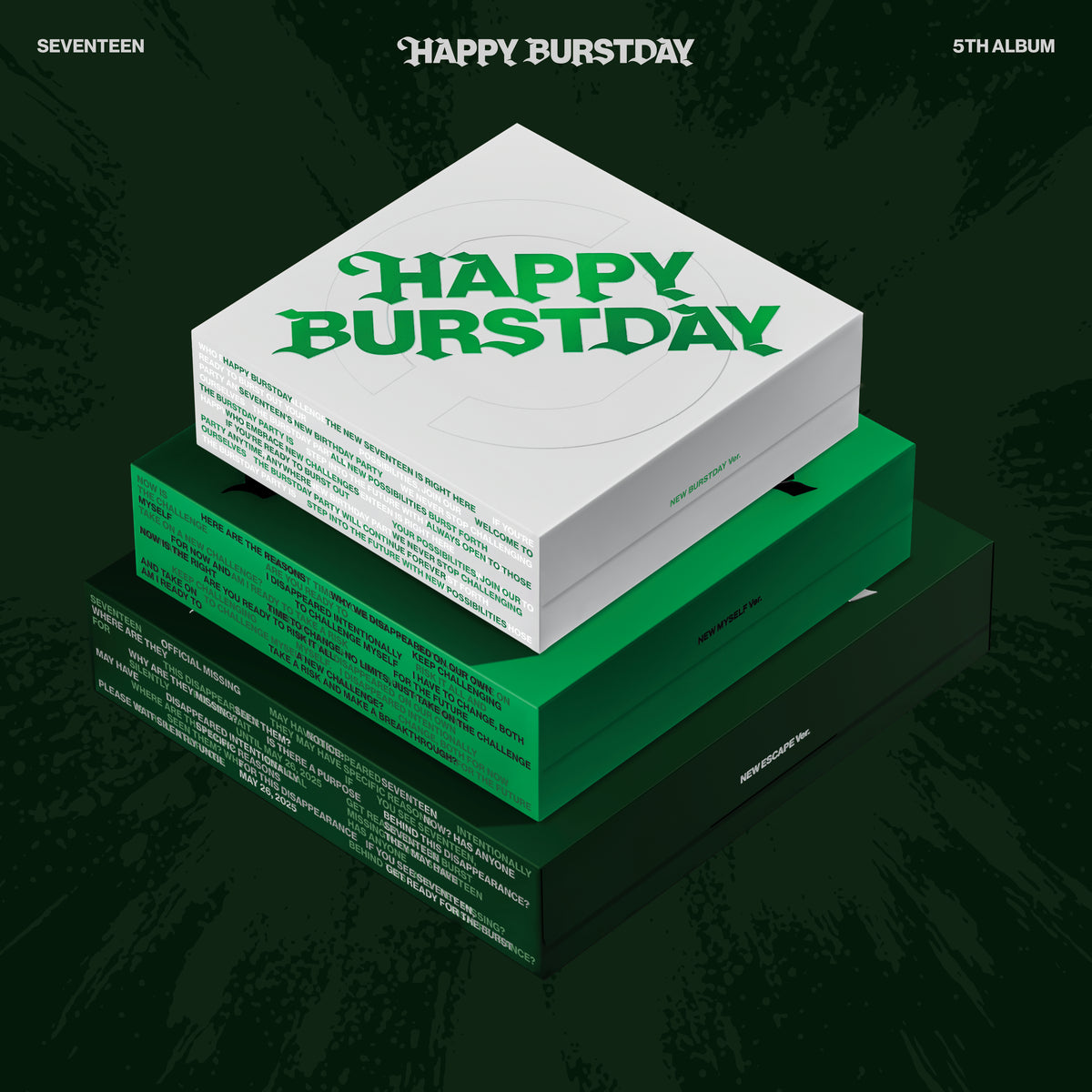 SEVENTEEN | 세븐틴 | 5th Album [ HAPPY BURSTDAY ]