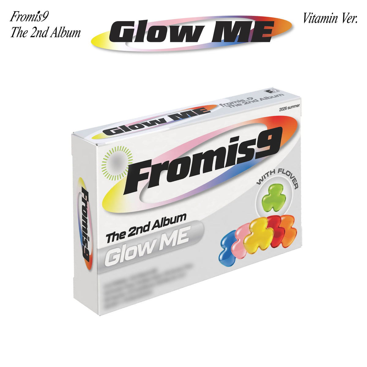 FROMIS_9 | 프로미스나인 | 2nd Full Album [ GLOW ME ] Vitamin Ver + APPLEMUSIC POBs