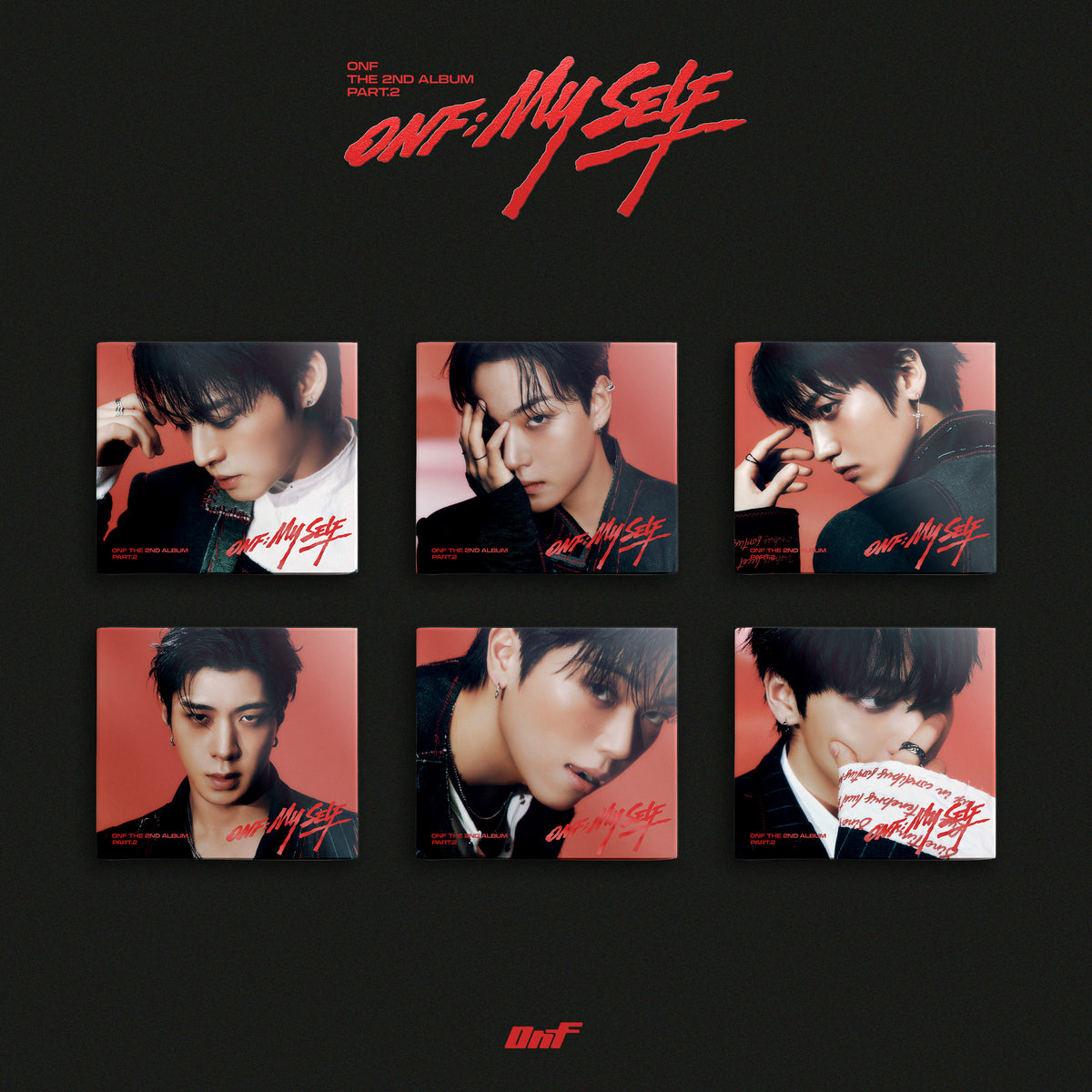 ONF | 온앤오프 | 2nd Album Part.2 [ONF:MY SELF] Digipack Ver
