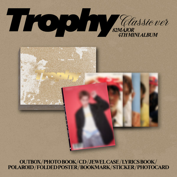 82MAJOR | 82메이저 | 4th Mini Album [ TROPHY ] Classic Ver