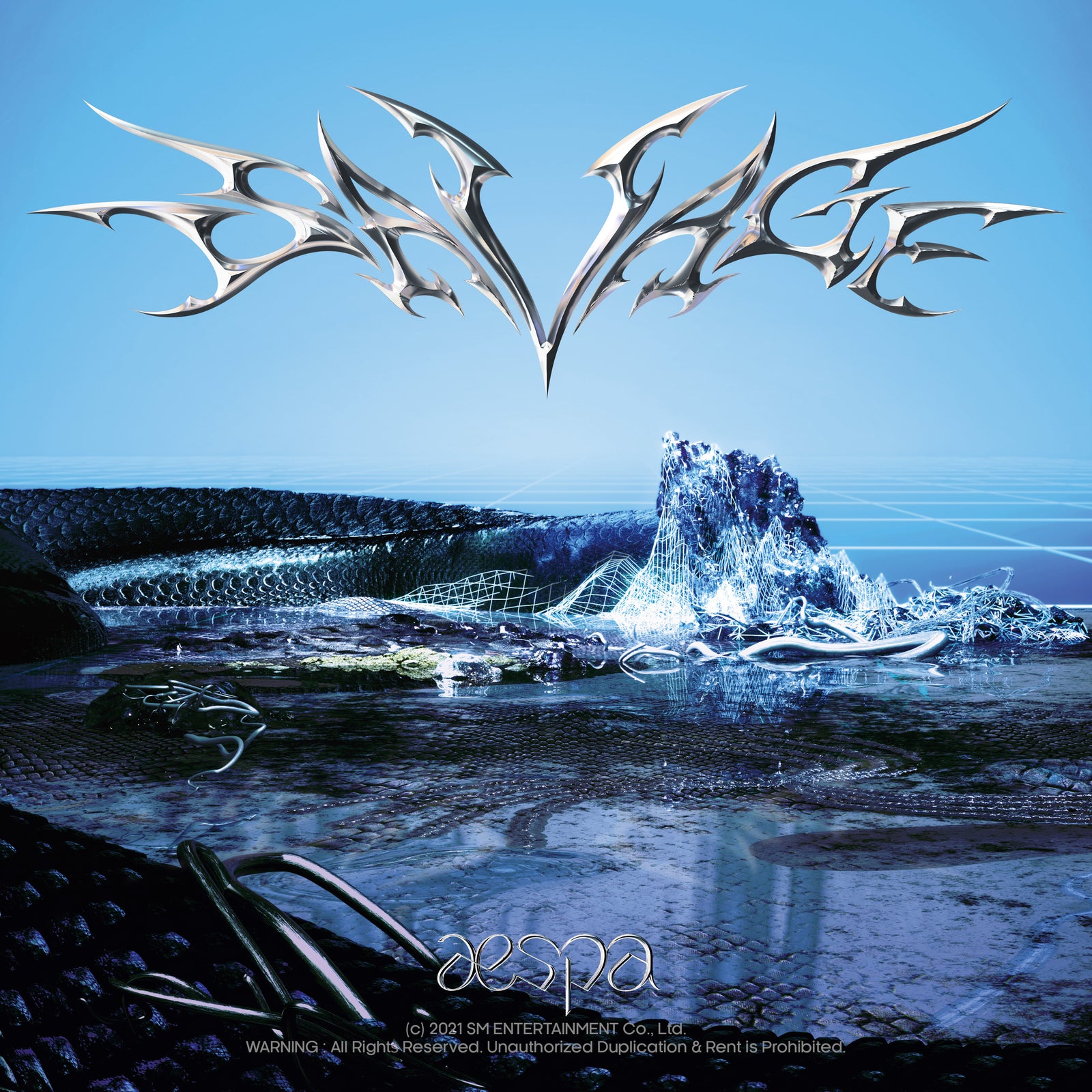 AESPA | 에스파 | 1st Mini Album [SAVAGE] (SYNK DIVE VER.) – KPOP