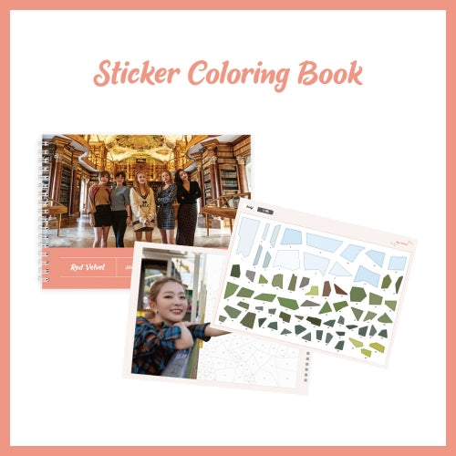 RED VELVET | 레드벨벳 | STICKER COLORING BOOK