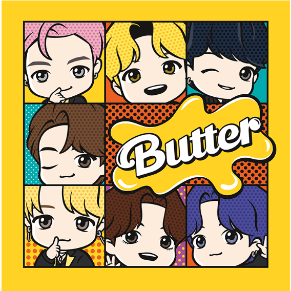 BTS | 방탄소년단 TinyTAN Figure BUTTER – KPOP MUSIC TOWN