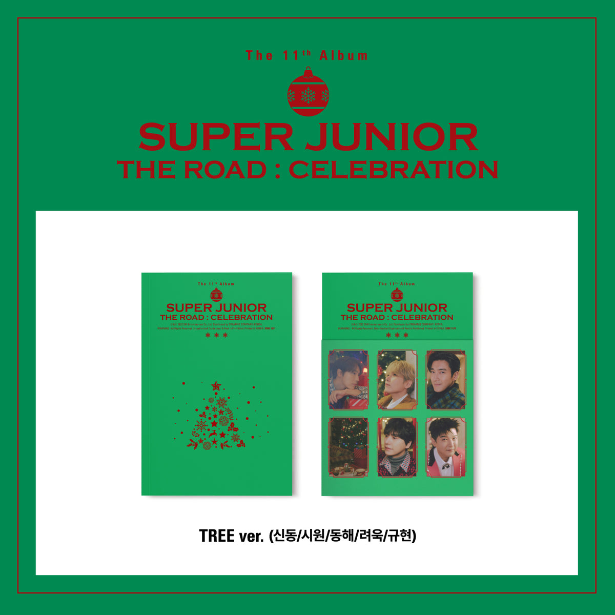 SUPER JUNIOR | 슈퍼주니어 | 11th Album [ Vol. 2 The Road: Celebration ]