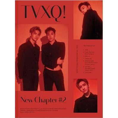 TVXQ | 동방신기 | Special Album : NEW CHAPTER #2 THE TRUTH OF LOVE  [ RED ver ]