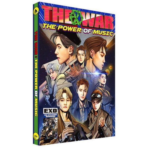 EXO | 엑소 | 4th Repackage THE WAR : POWER OF MUSIC [KOREAN Ver.]