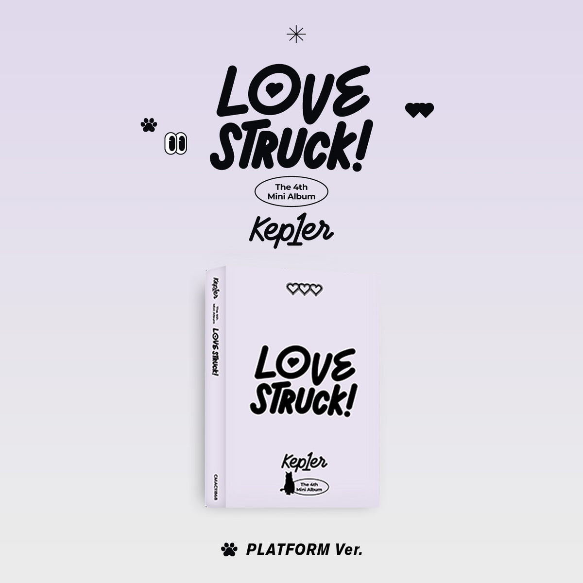 KEP1ER | 케플러 | 4th Mini Album [ LOVESTRUCK! ] (Platform ver)