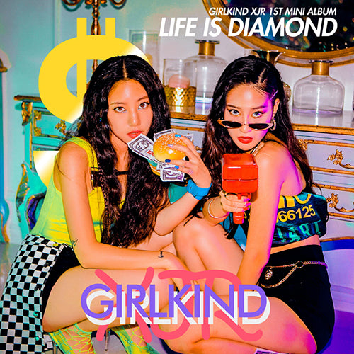 GIRLKIND | 걸카인드XJR | 1st Mini : LIFE IS DIAMOND