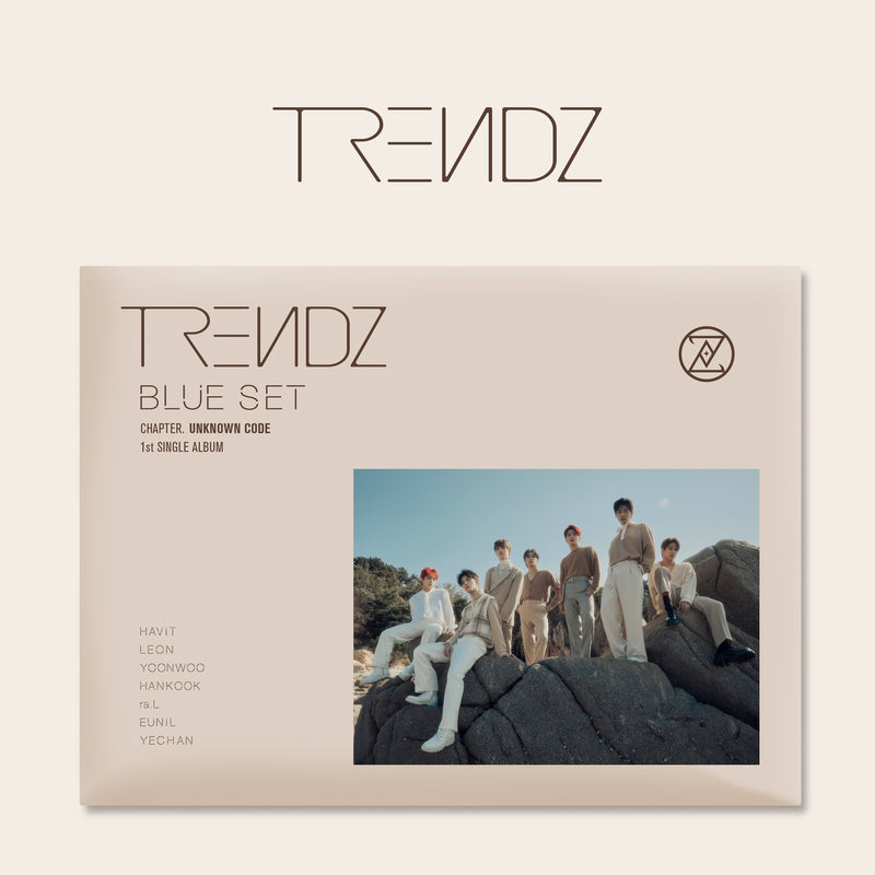 TRENDZ | 트렌드지 | 1st Single Album [ BLUE SET CHAPTER. UNKNOWN CODE ]