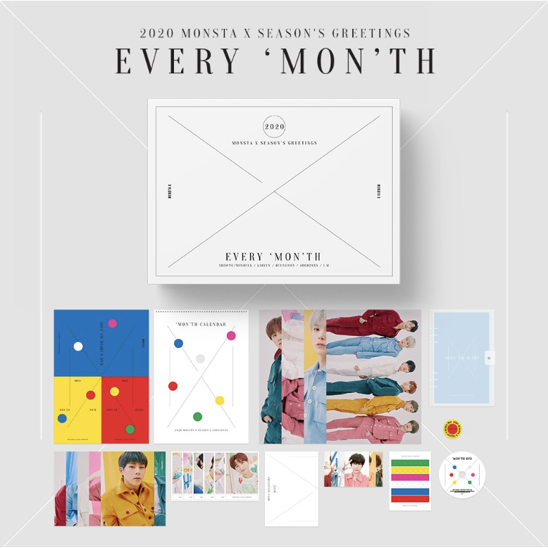 MONSTA X | 몬스타 엑스 | 2020 SEASON'S GREETINGS – KPOP MONSTA X | 몬스타 엑스 | 2020 SEASON'S GREETINGS – KPOP