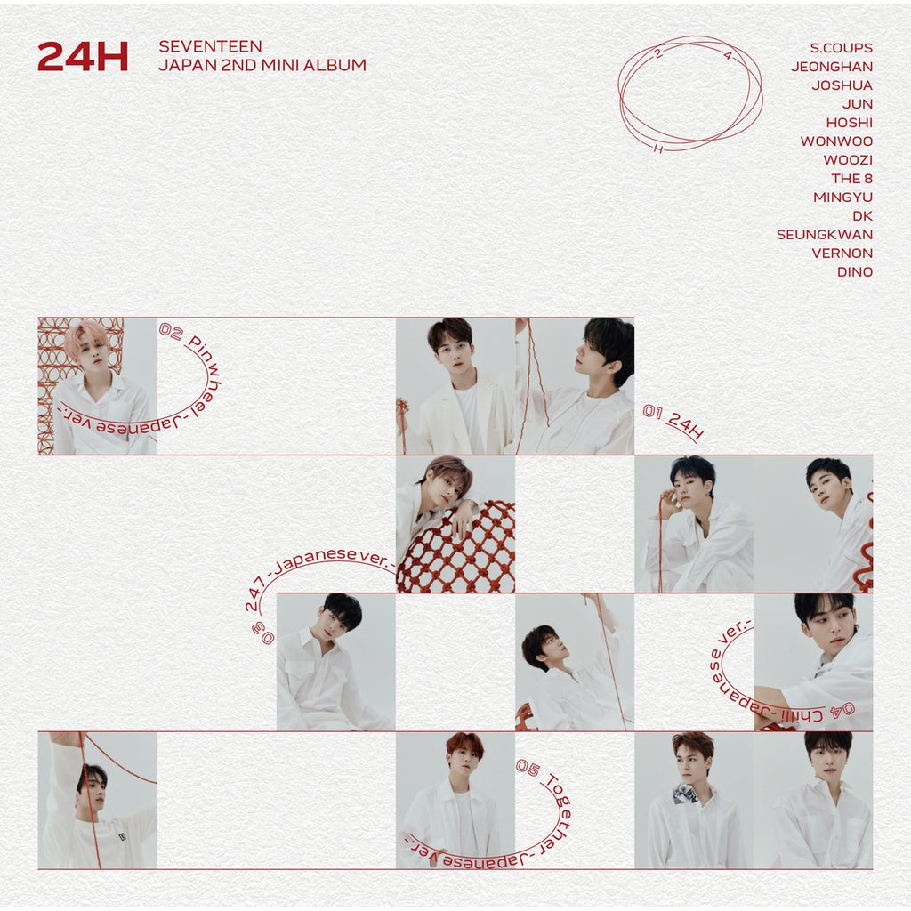 SEVENTEEN JAPAN 2ND MINI ALBUM 24H - K-POP・アジア