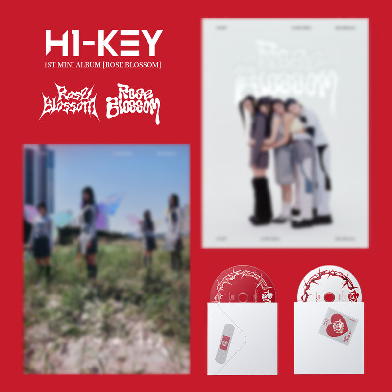 H1-KEY | 하이키 | 1st Mini Album [ ROSE BLOSSOM ]