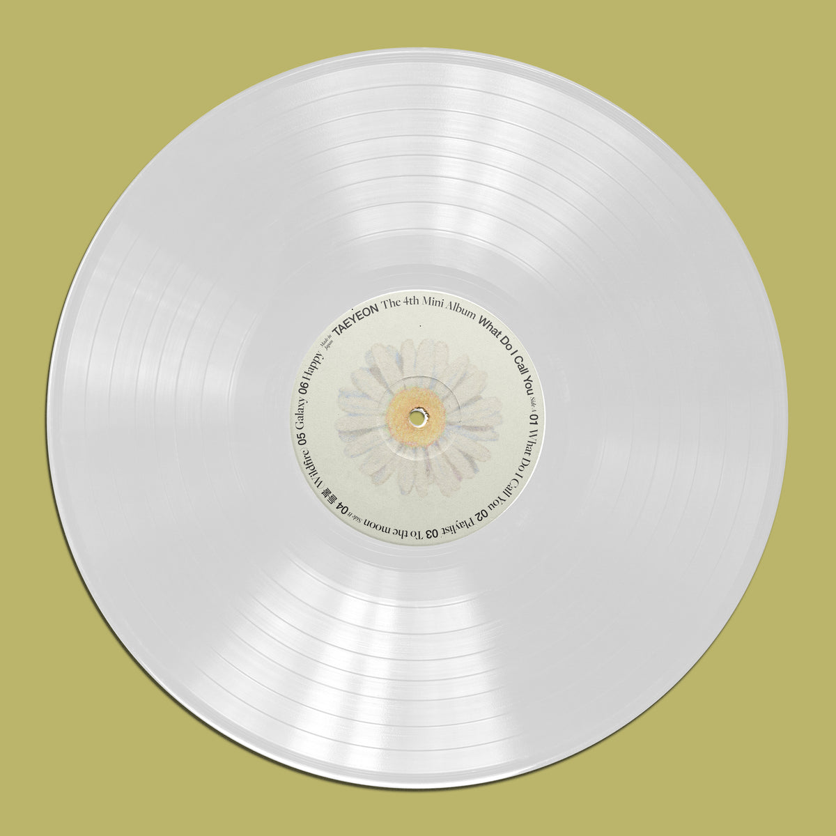 TAEYEON | 태연 | 4th Mini Album [WHAT DO I CALL YOU] [LP]