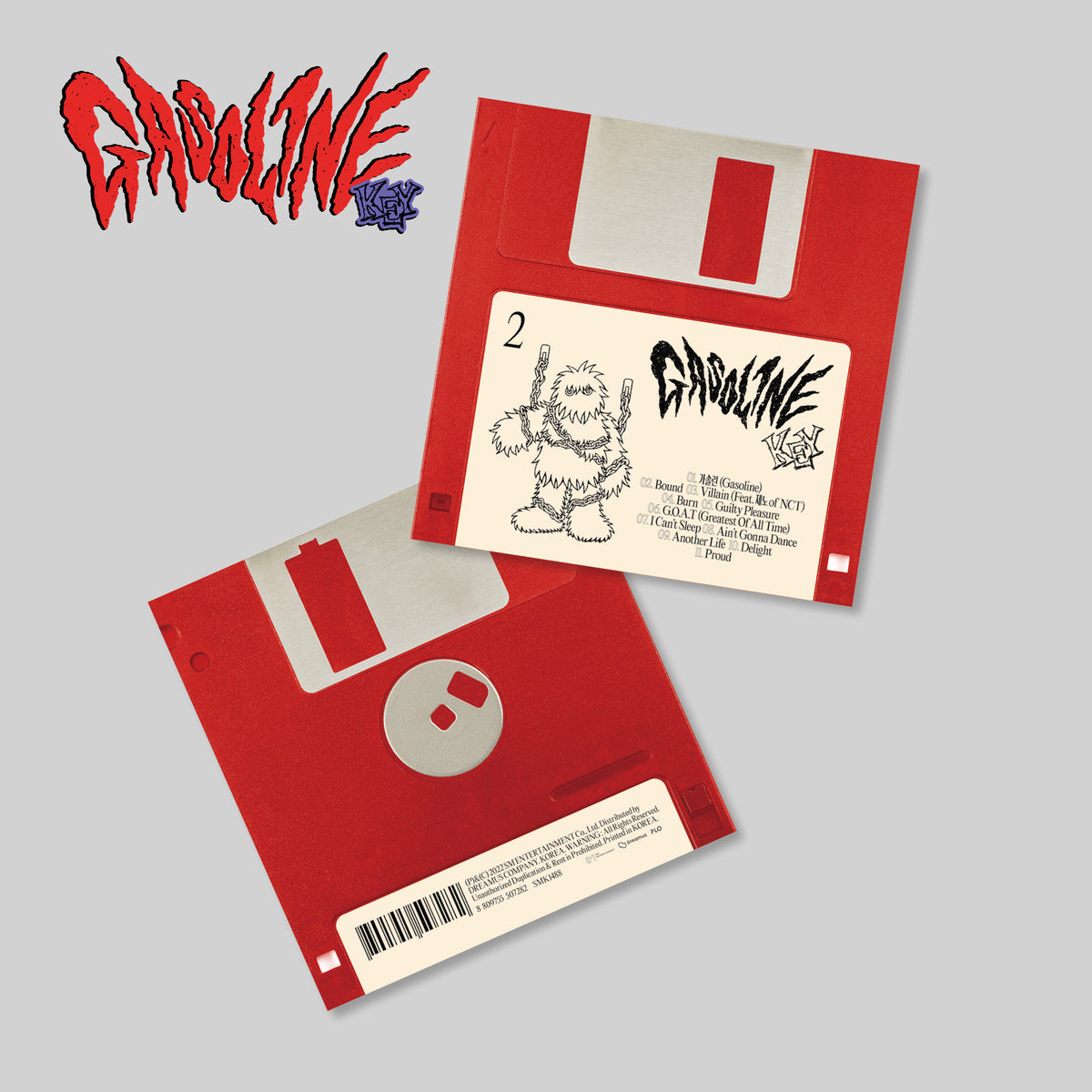 KEY | 키 | 2nd Album [ GASOLINE ] (Floppy Ver.)