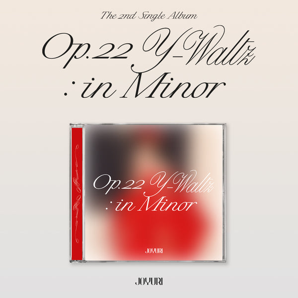 JO YURI | 조유리 | 2nd Single Album [ OP.22 Y-WALTZ IN MINOR ] Jewel Case Ver.