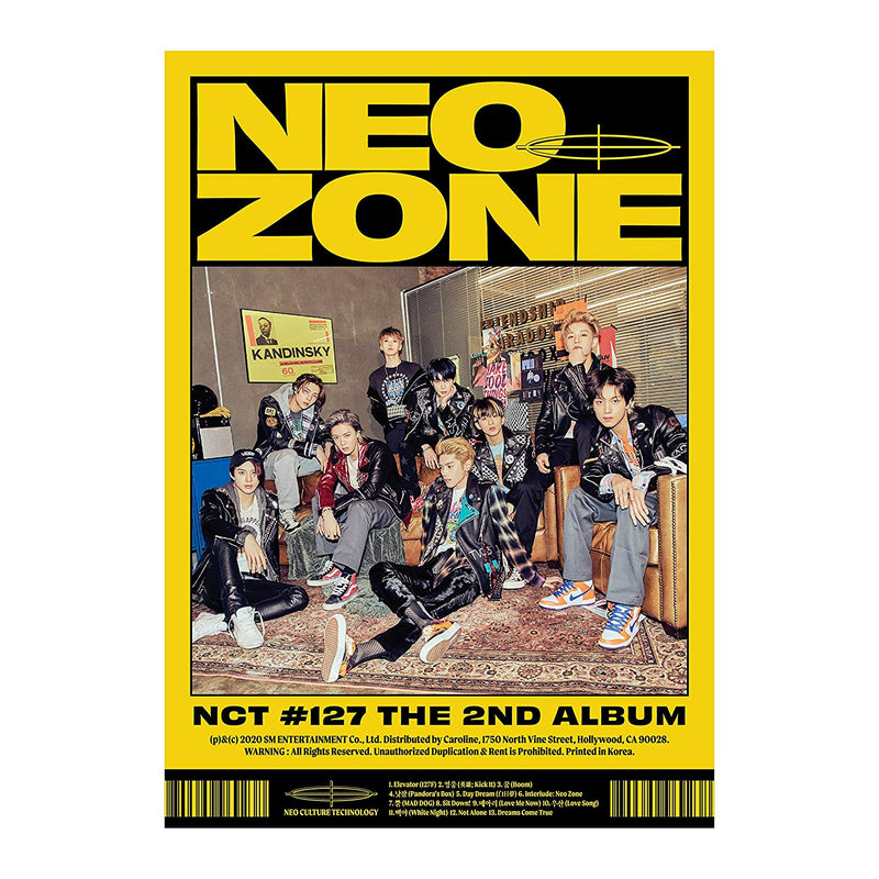 NCT 127 | 엔시티127 | 2nd Album : NCT #127 NEOZONE (4562869321806)