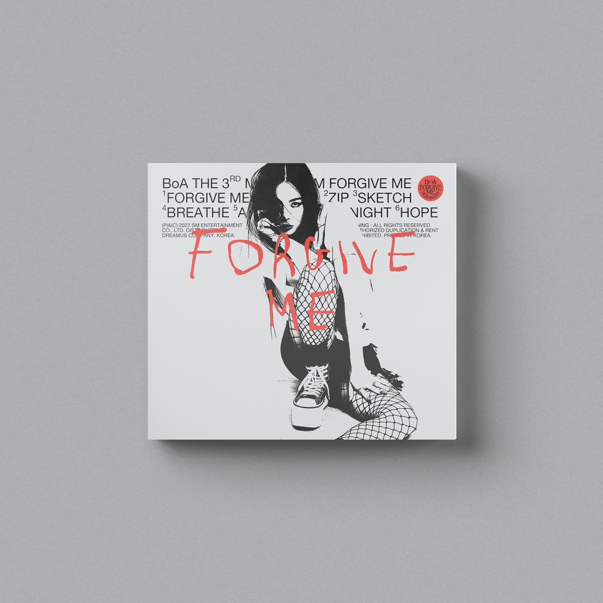 BOA | 보아 | 3rd Mini Album [ FORGIVE ME ] Digipack Ver.