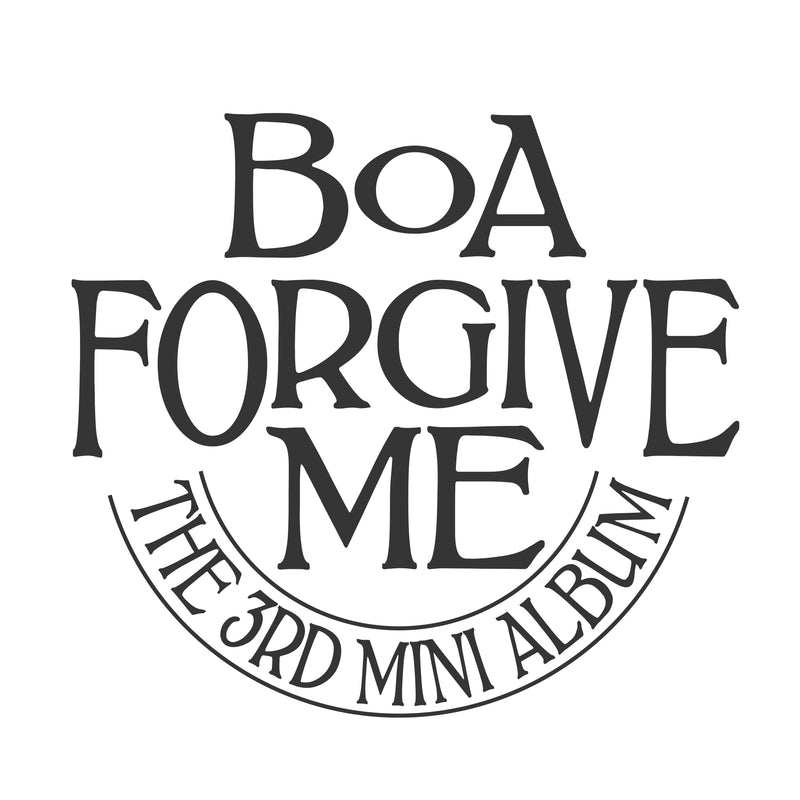 BOA | 보아 | 3rd Mini Album [ FORGIVE ME ] Digipack Ver.