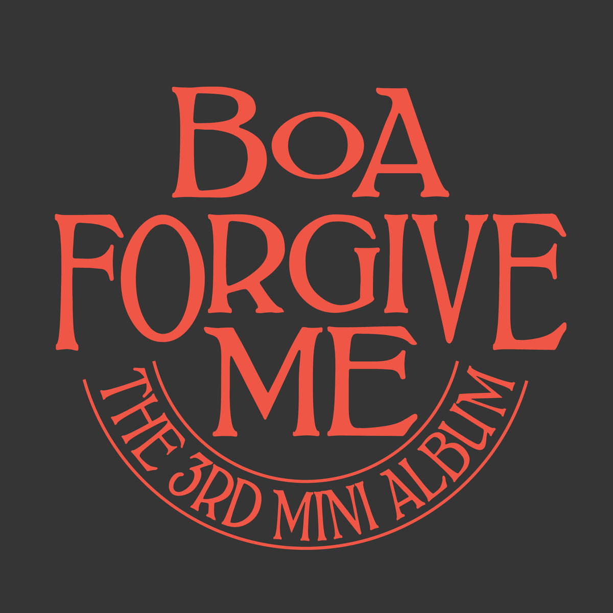 BOA | 보아 | 3rd Mini Album [ FORGIVE ME ] Forgive Ver.