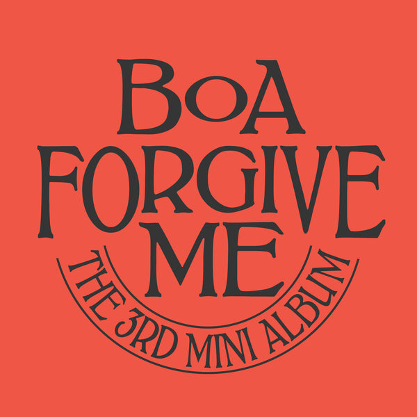 BOA | 보아 | 3rd Mini Album [ FORGIVE ME ] Hate Ver.