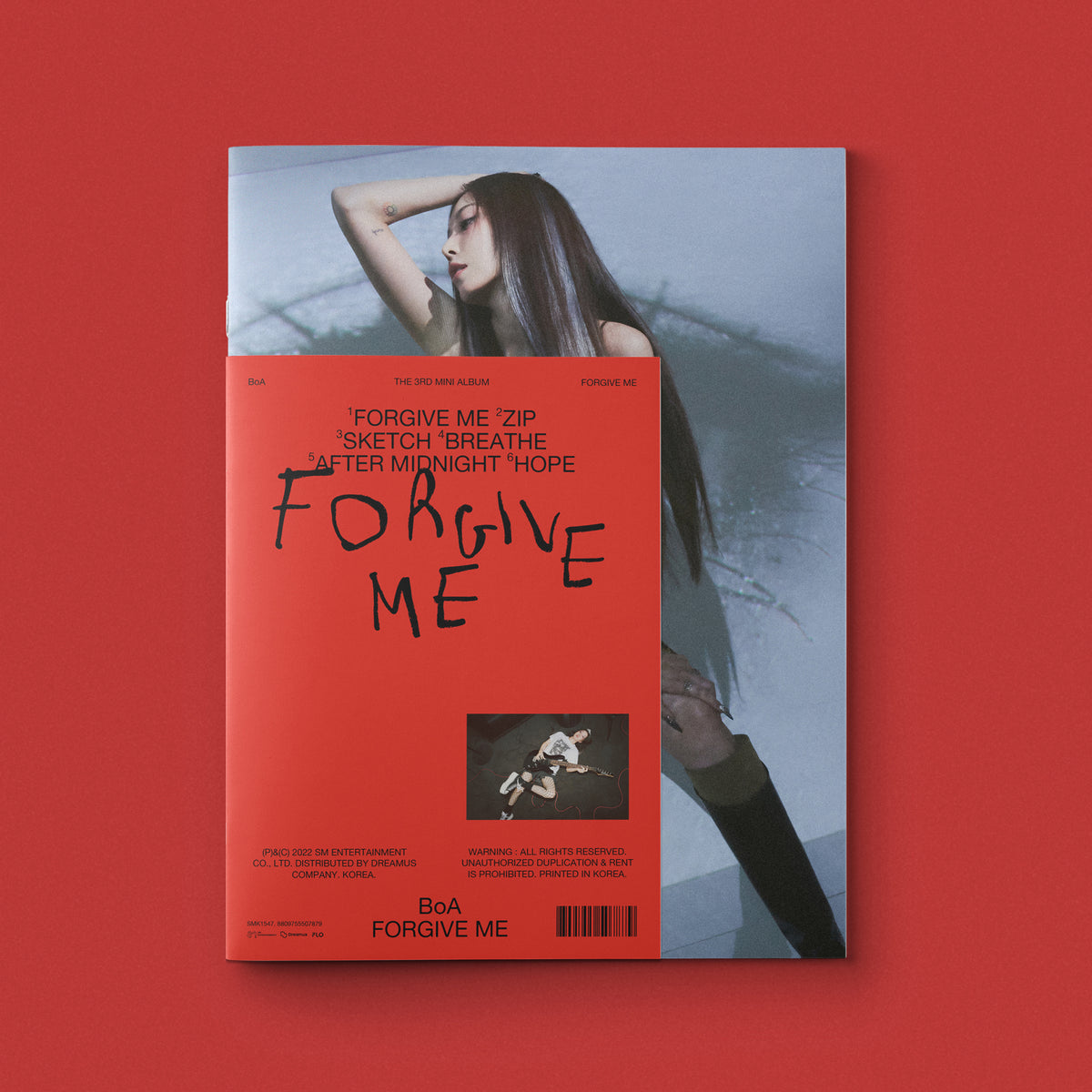 BOA | 보아 | 3rd Mini Album [ FORGIVE ME ] Hate Ver.