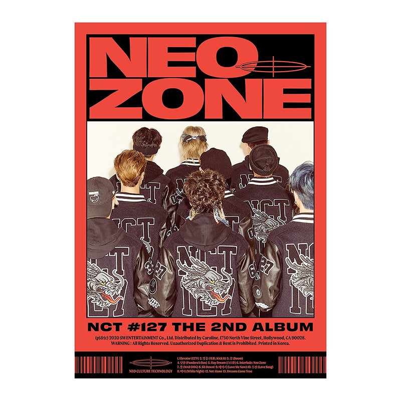 NCT 127 | 엔시티127 | 2nd Album : NCT #127 NEOZONE (4562869321806)