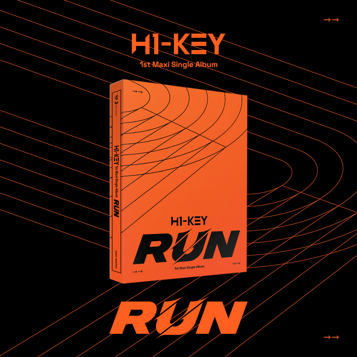 H1-KEY | 하이키 | 1st Maxi Single Album [ RUN ]