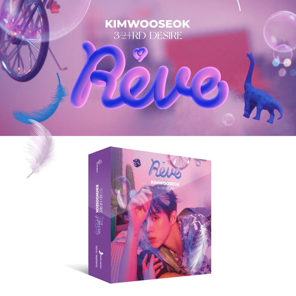 KIM WOOSEOK | 김우석 | 3rd Desire [ REVE ] (Kit Ver.)