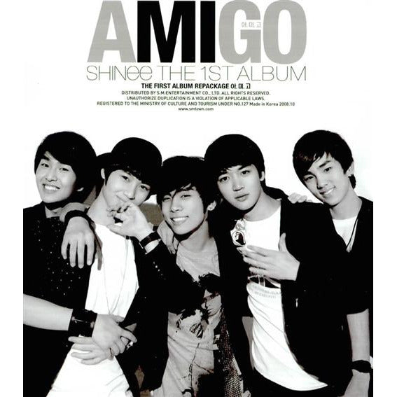 SHINEE | 샤이니 | 1st Album Repackage : AMIGO