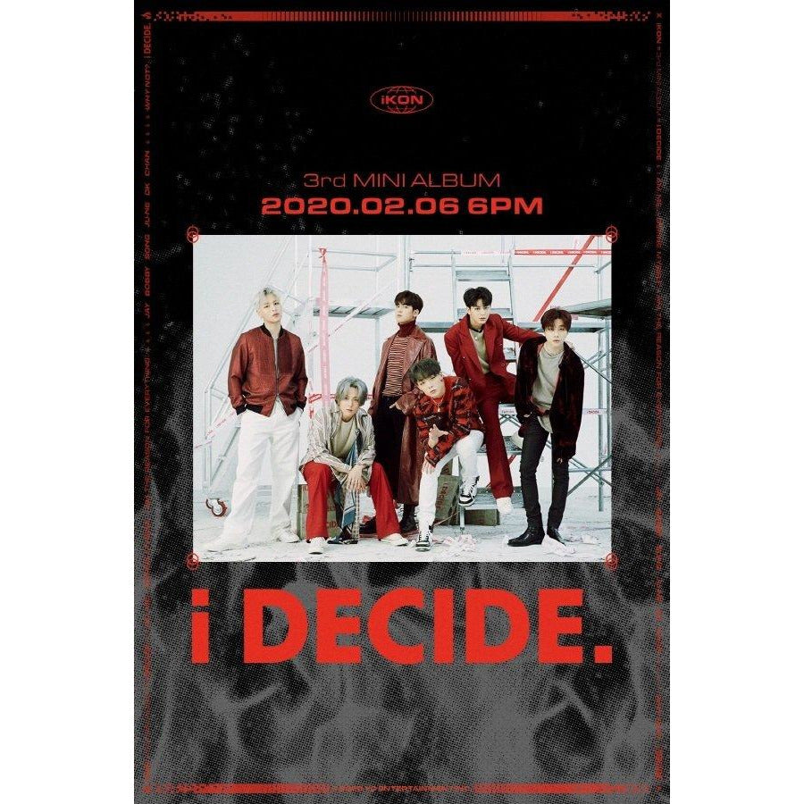 IKON | 아이콘 | 3rd Mini Album : I DECIDE (4534677733454)