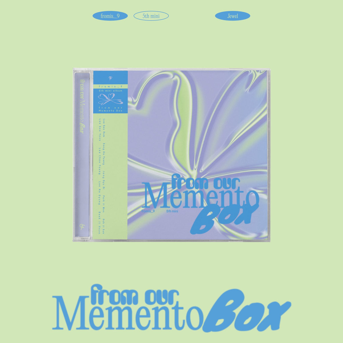 FROMIS_9 | 프로미스나인 | 5th Mini Album [ FROM OUR MEMENTO BOX ] (Jewelcase Ver.)