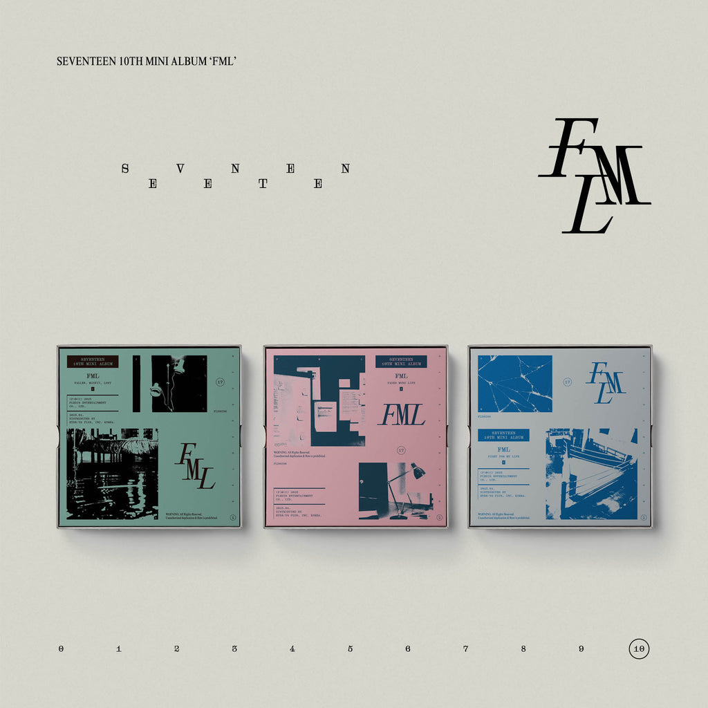 SEVENTEEN] 10th Mini Album FML - 4-CUTS PHOTO BINDER SET OFFICIAL